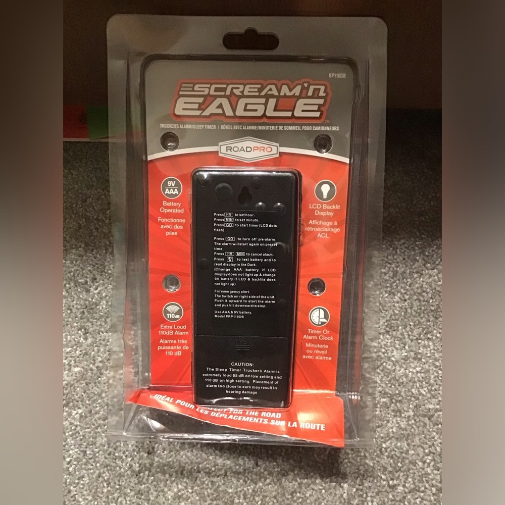 Scream’n Eagles alarm